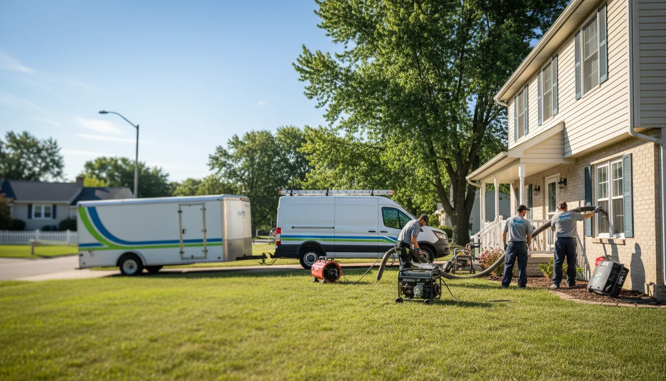Flooded Basement Restoration And Cleanup With Repair in Raymond, NE near me